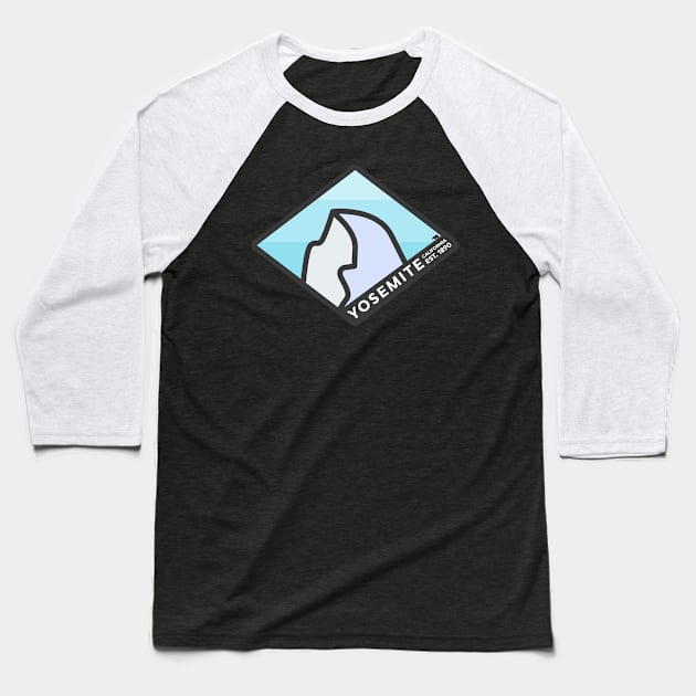 Yosemite HD Baseball T-Shirt by Woohoo